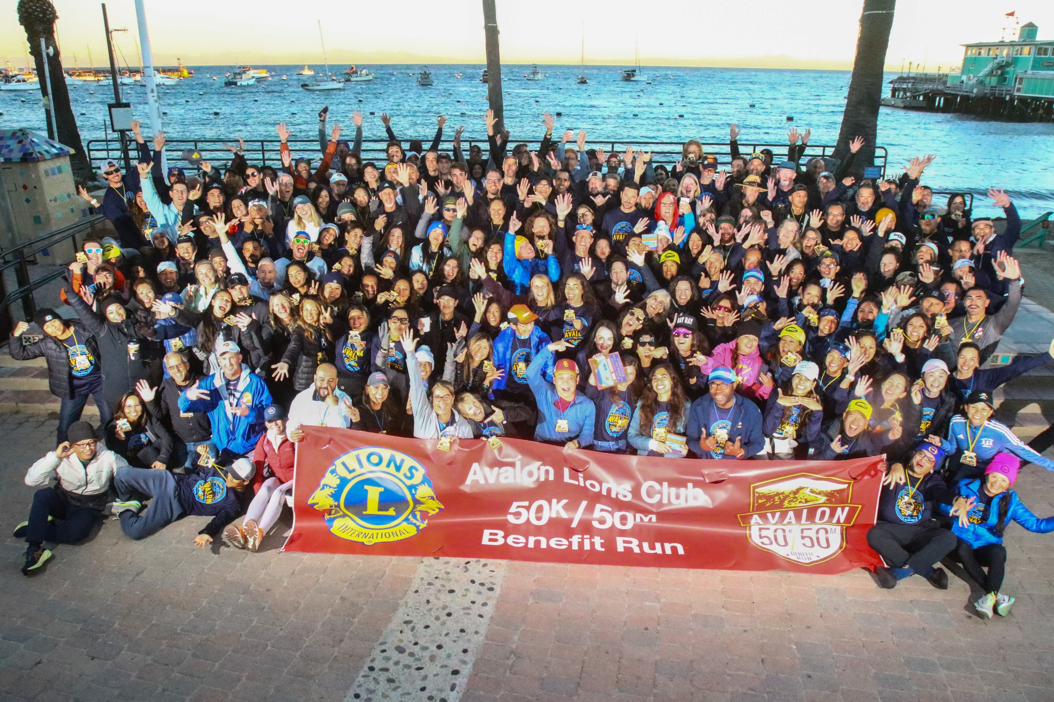All the Avalon 50/50 runners — what a group
