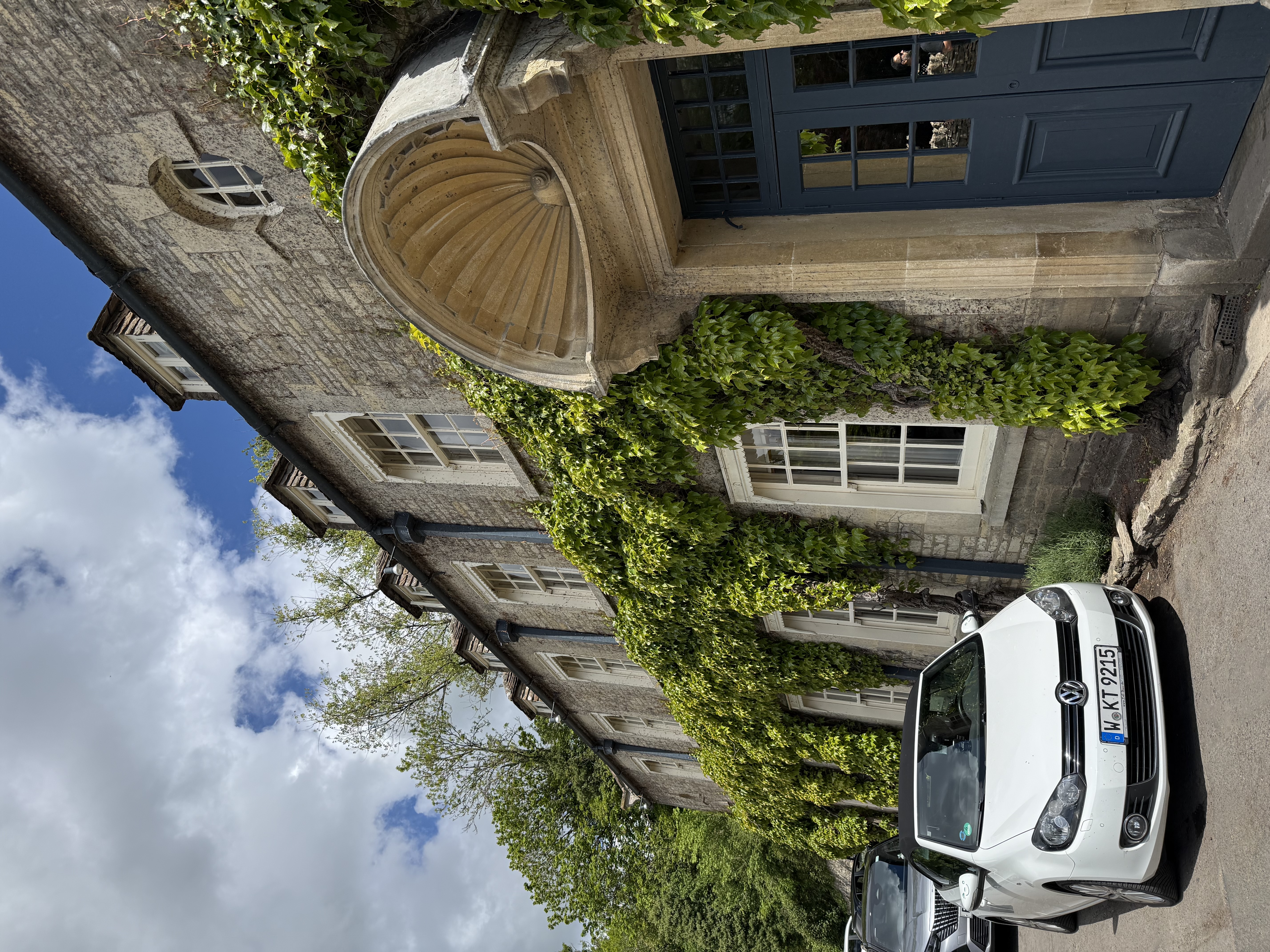A honey-stone Cotswolds village