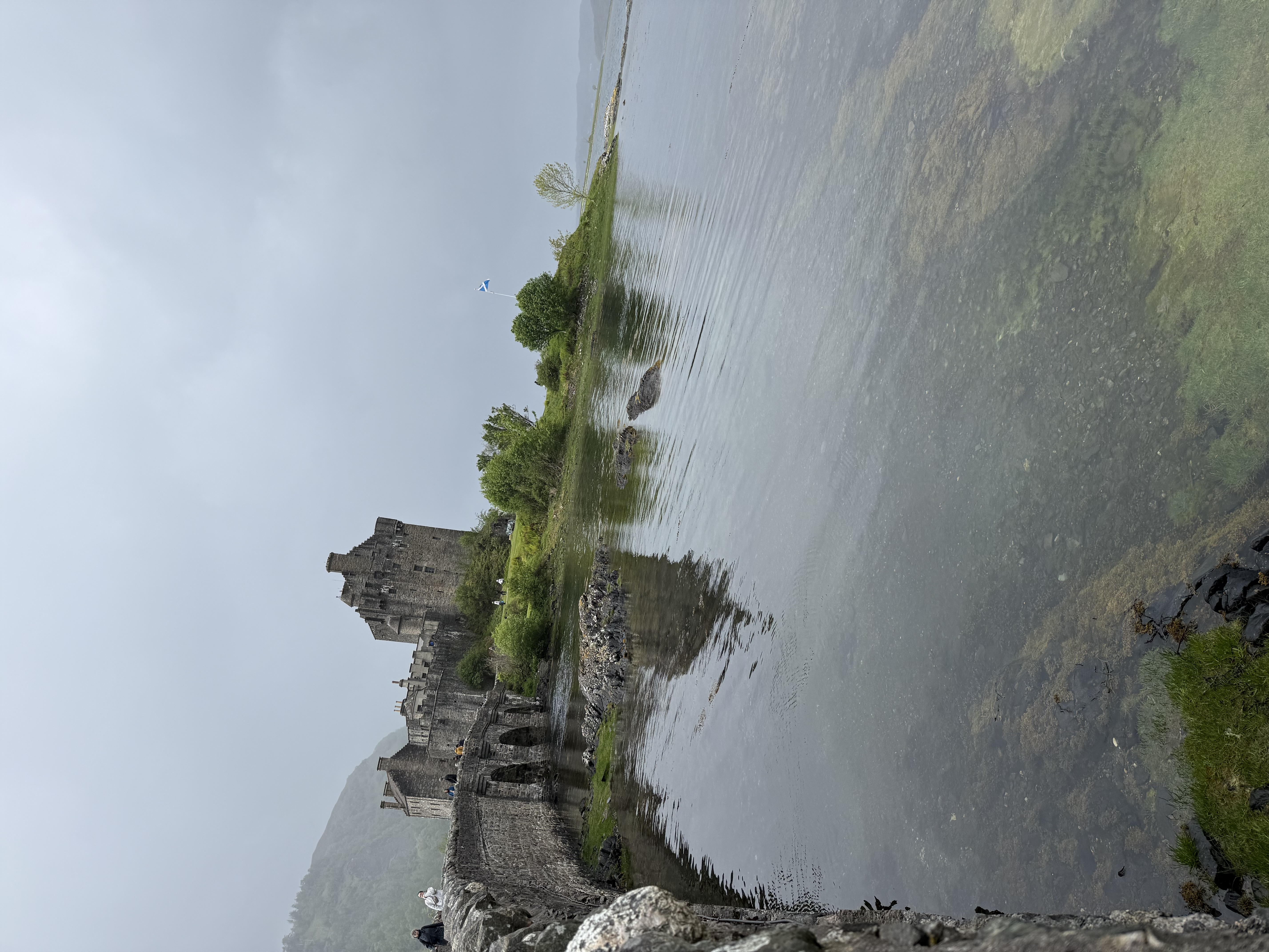 Eilean Donan Castle on the road to Skye