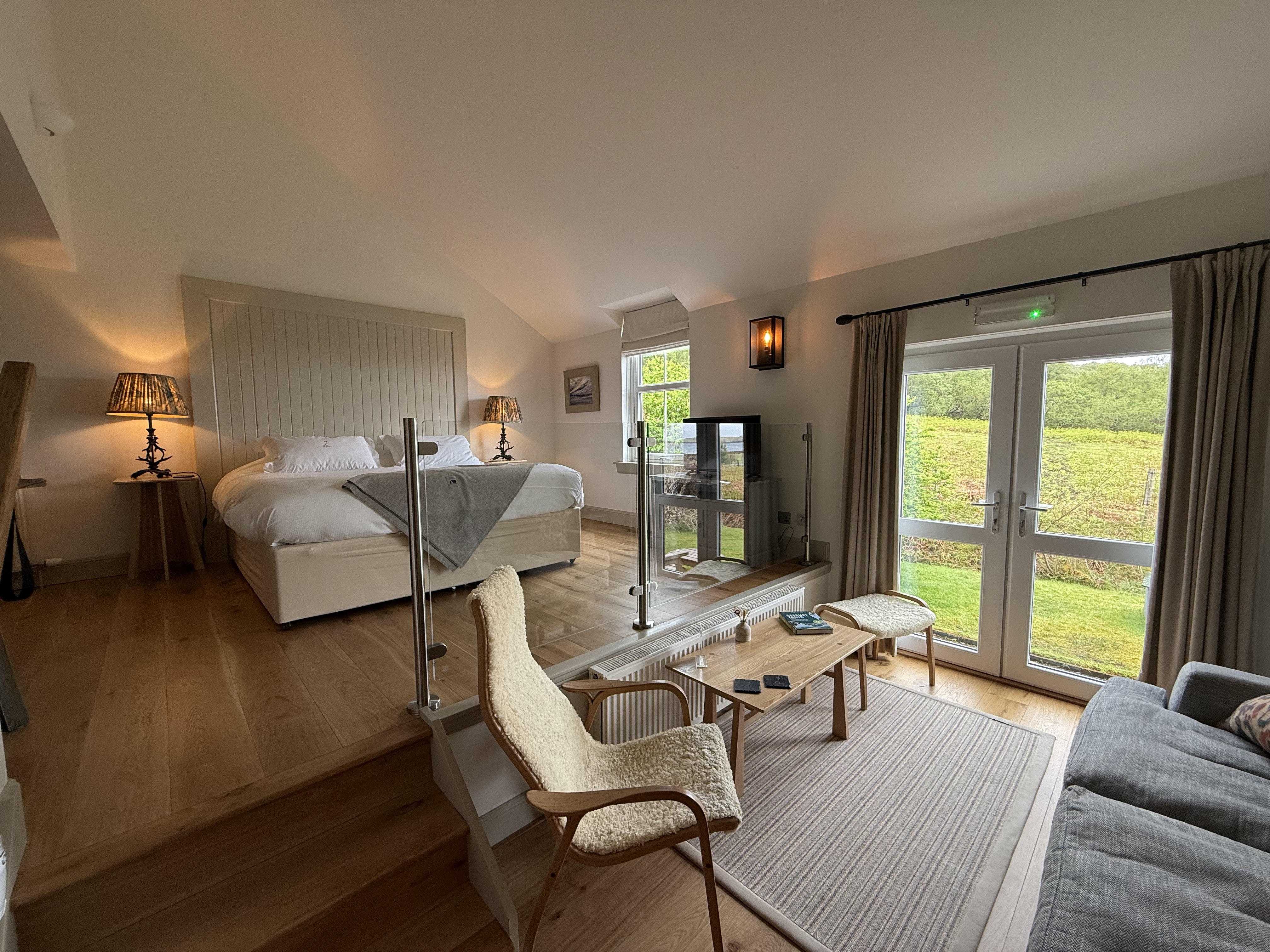 One of our cozy rooms along the way