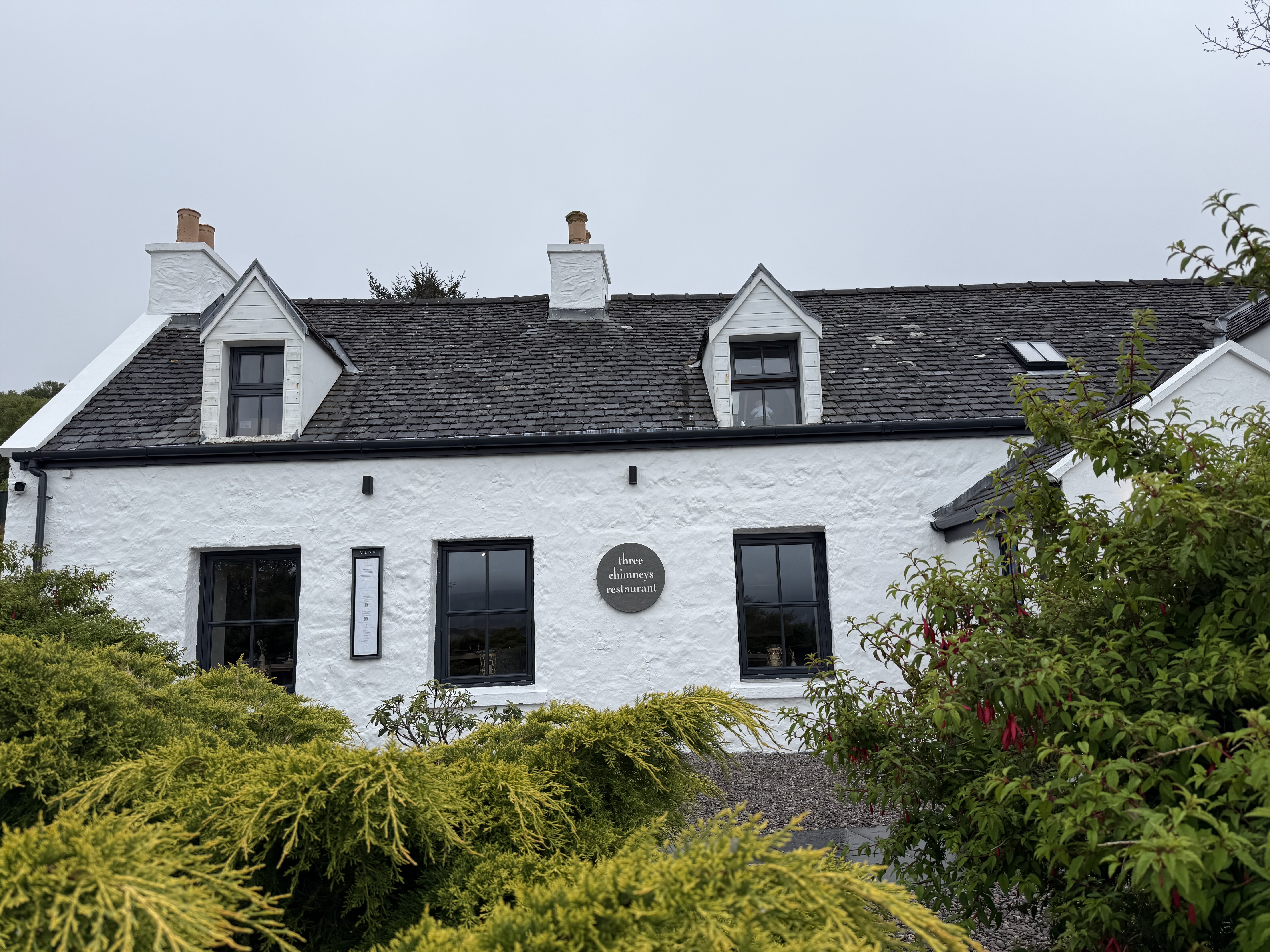 The Three Chimneys on Skye