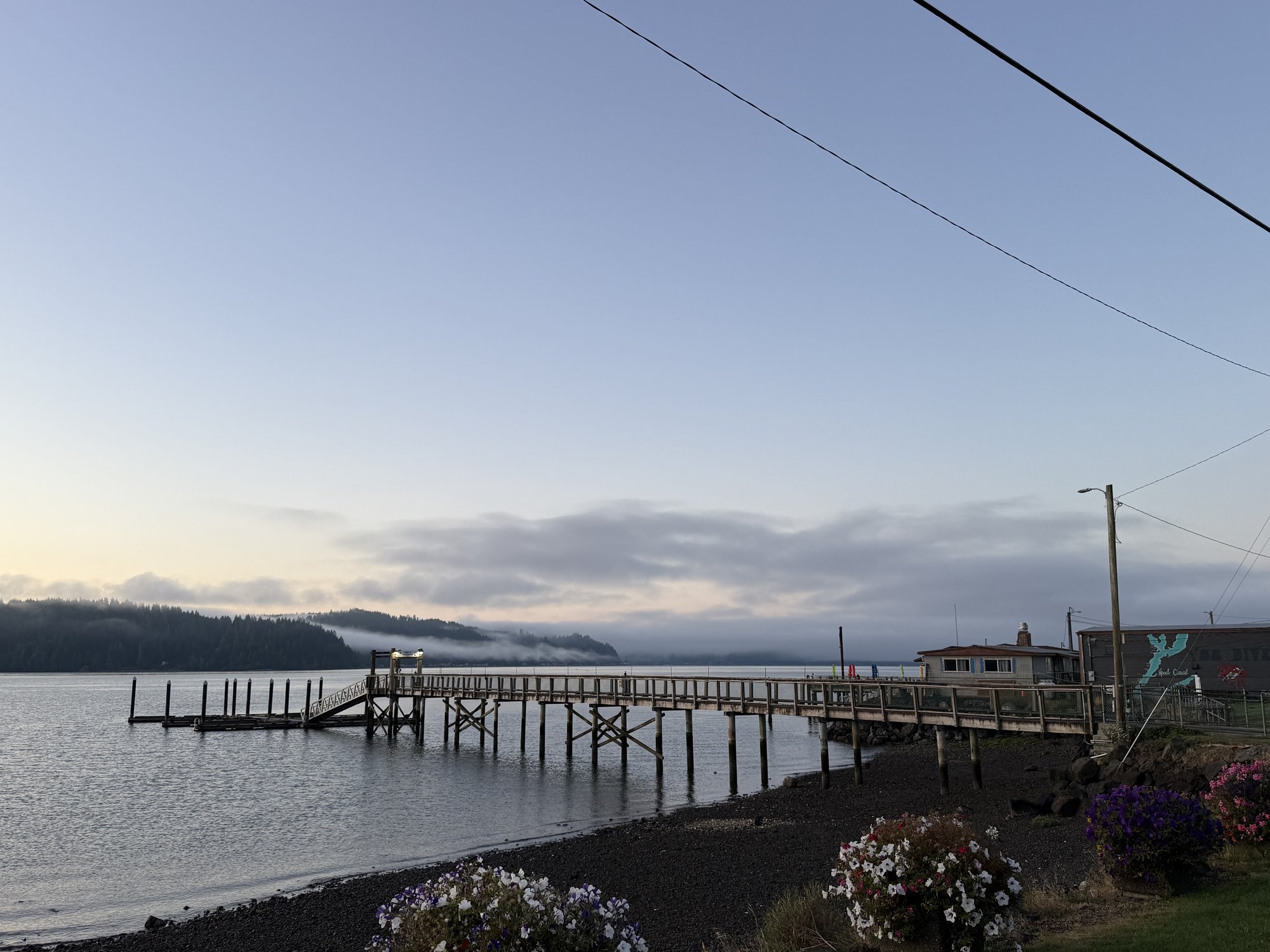 The Hood Canal at the end of the day